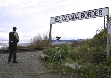 الحدود الكندية